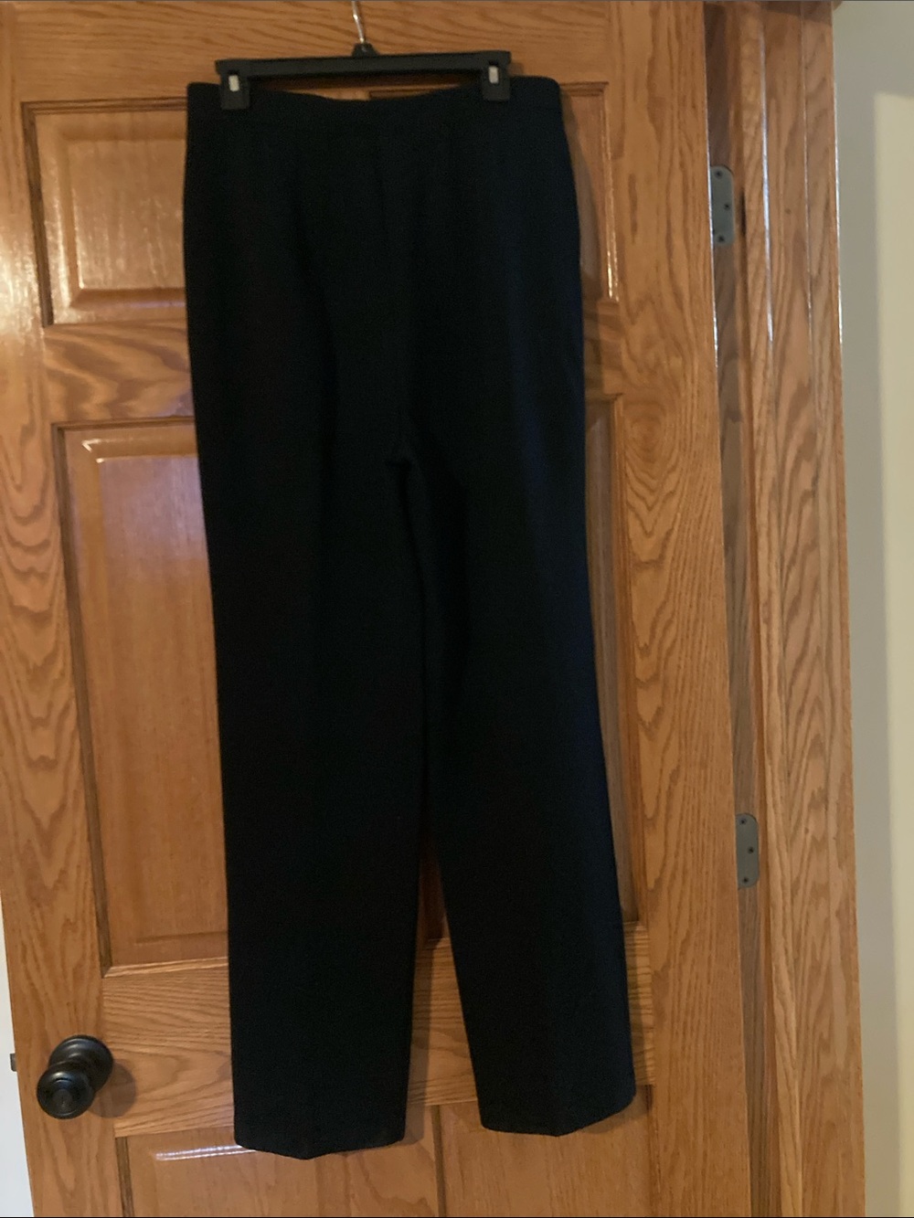 St. John Collection Black Knit Pants